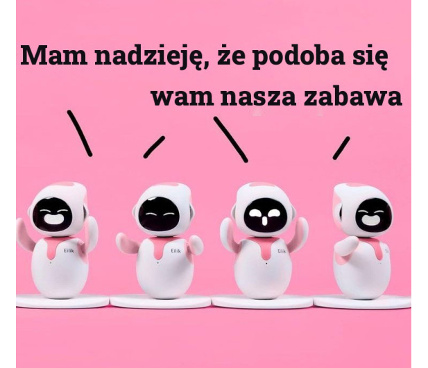 Eilik Desktop Companion Robot Pink - 1593976 - zdjęcie 5